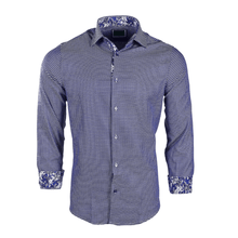 Load image into Gallery viewer, SC3107-8-Navy Extra Slim Fit Shirt - Angelo&#39;s Men Boutique

