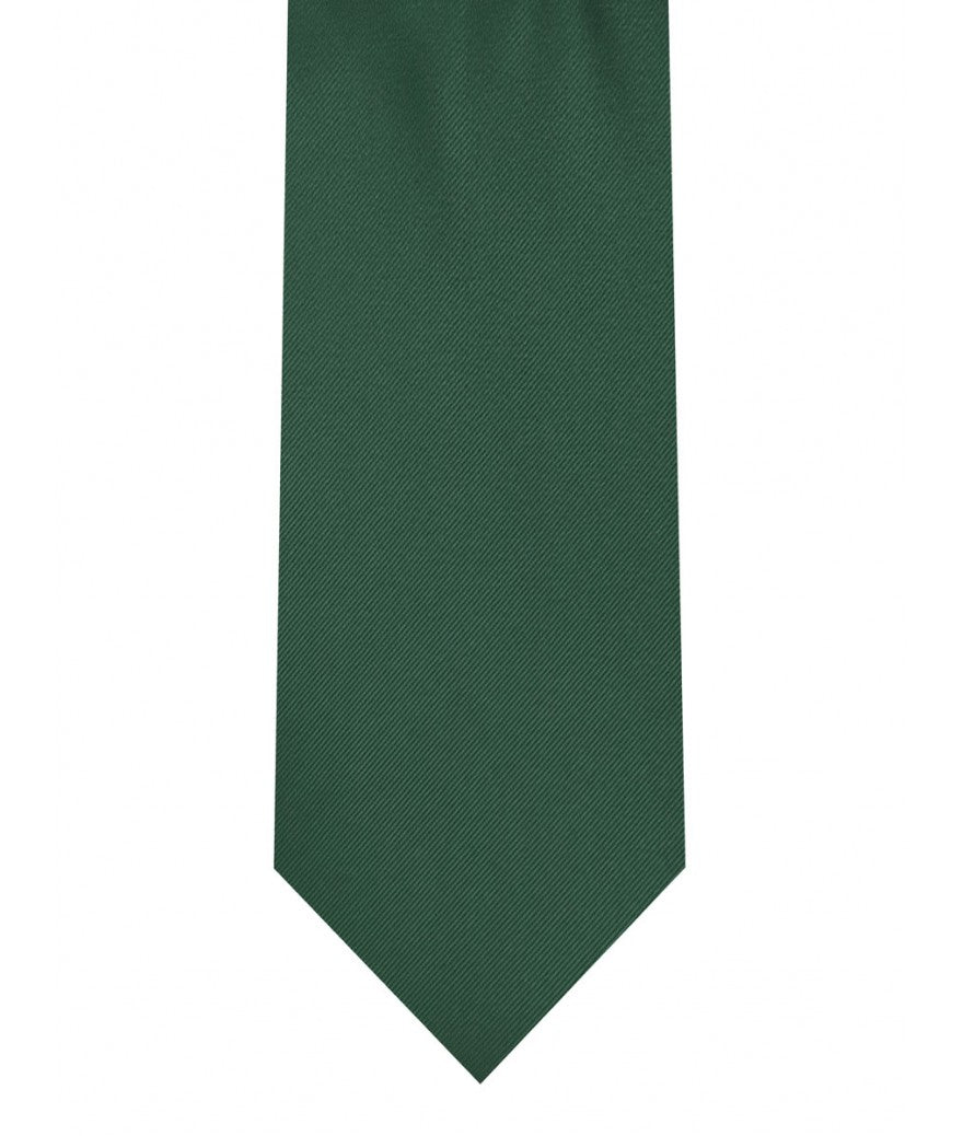 Forest Green Solid Tie & Hankie 2.75in | 3000-CC