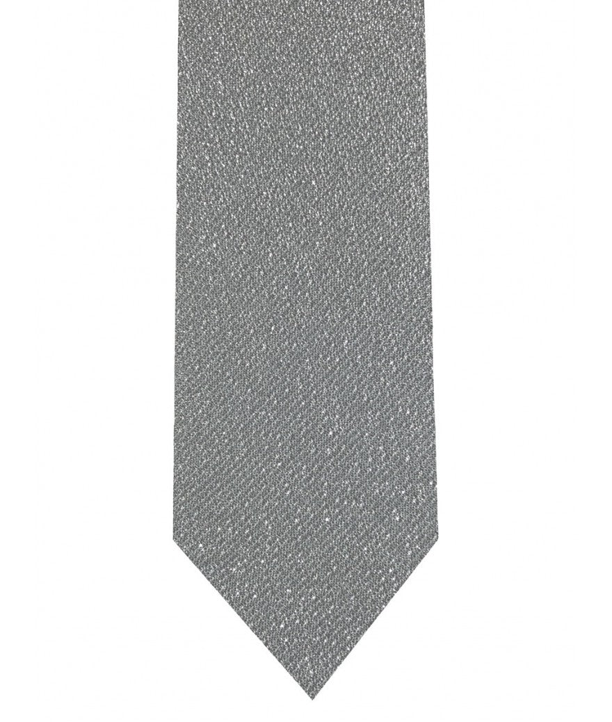 Silver Glitter Ties & Hankies | 2200-Q