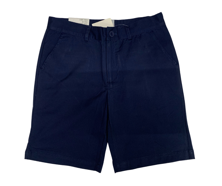 SS-01 Navy Blue Bermudas Slim Fit Short