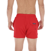 Load image into Gallery viewer, Basic-15 Red Men&#39;s Quick Dry Swim Trunks
