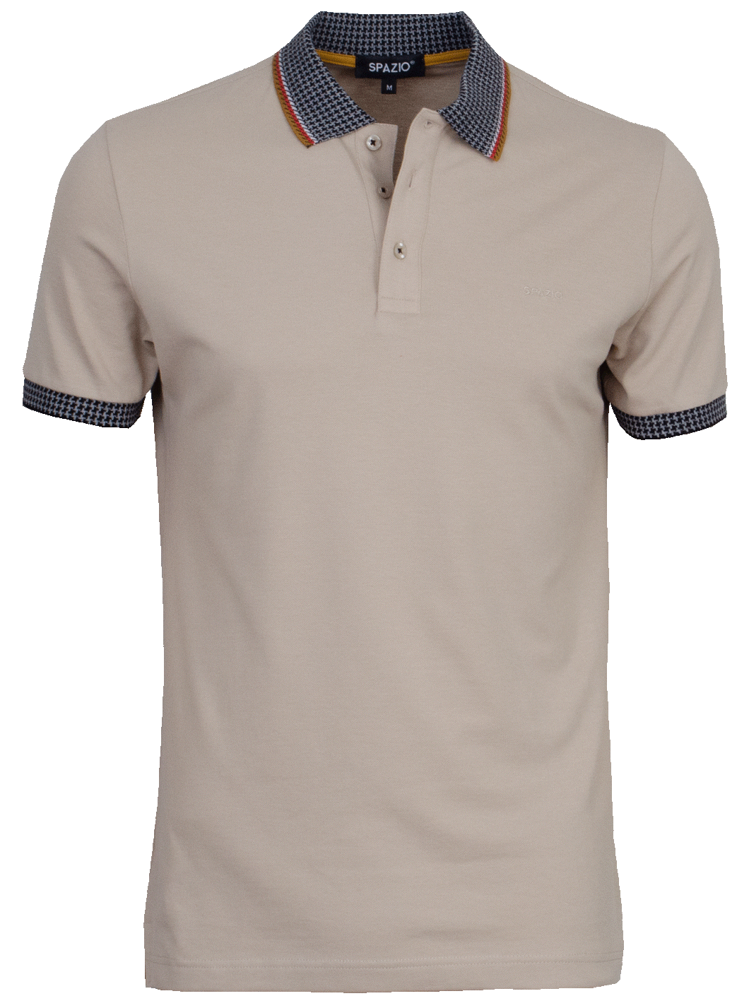 PT-5049 Beige Polo Modern Fit - Angelo's Men Boutique