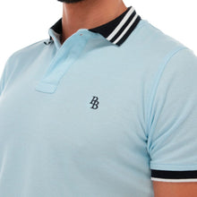 Load image into Gallery viewer, Polo Porto Blanco Básica Caballero Azul Claro |  PBASIC-05
