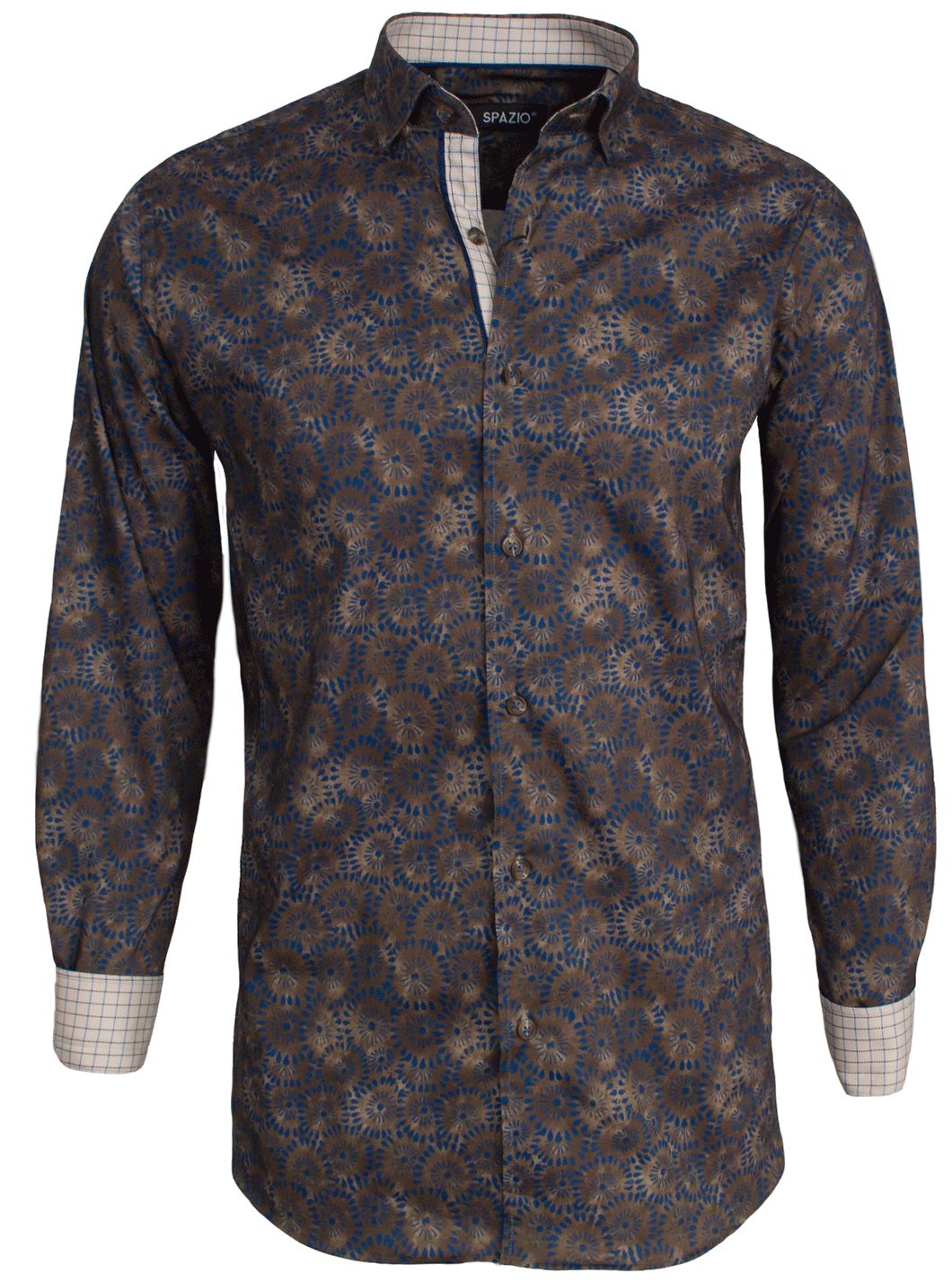 S-5294 Coffee Long Sleeve Modern Fit