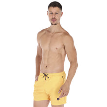 Load image into Gallery viewer, Basic-16 Yellow Men&#39;s Quick Dry Swim Trunks
