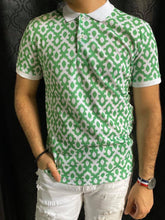 Load image into Gallery viewer, P-05 Green Italian Polo - Angelo&#39;s Men Boutique
