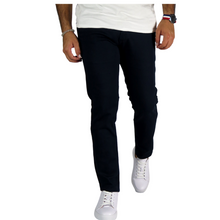 Load image into Gallery viewer, KB006PSK Black Stretch Chino Pant - Angelo&#39;s Men Boutique
