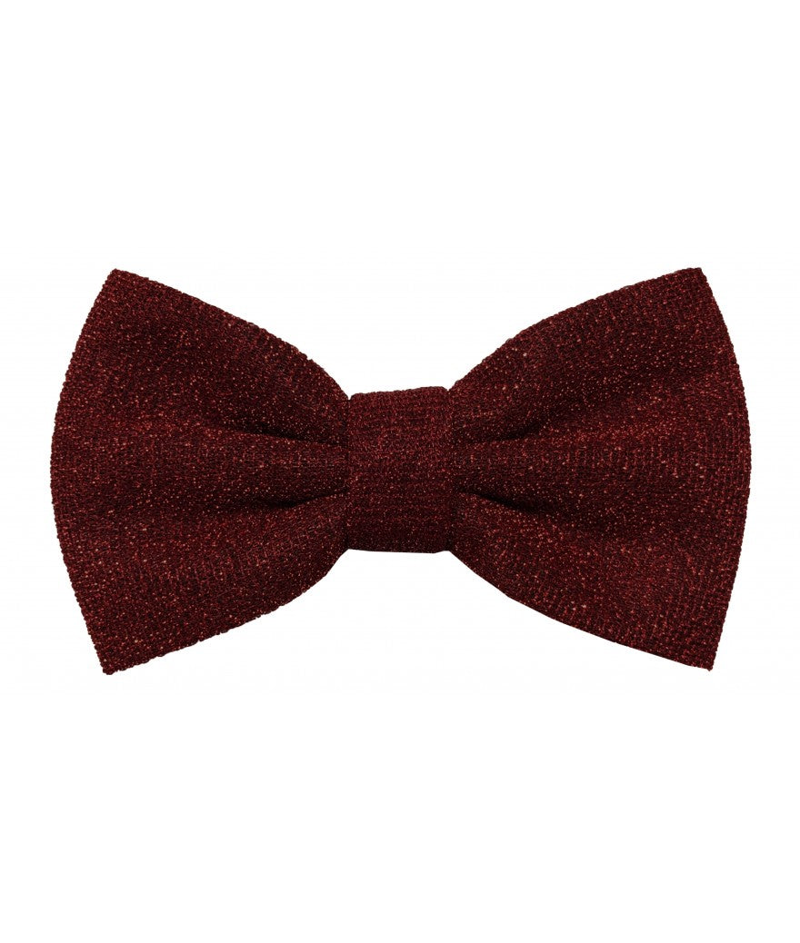 Wine Glitter Bow Ties & Hankies | BT2200- R