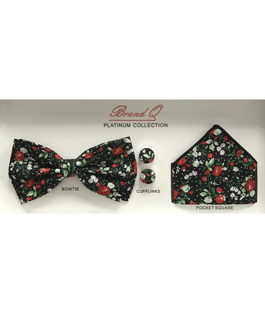 BTC8-A Bow Tie, Hanky & Cufflinks