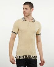 Load image into Gallery viewer, FP899 Cream Luxury Polo T-Shirt

