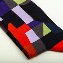 Load image into Gallery viewer, Paul Klee, Fire at Full Moon Socks
