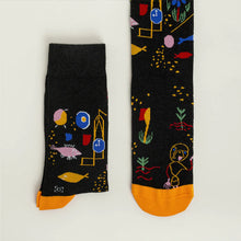 Load image into Gallery viewer, Paul Klee, Fish Magic Socks
