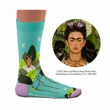 Load image into Gallery viewer, Frida Kahlo Self-Portrait Socks
