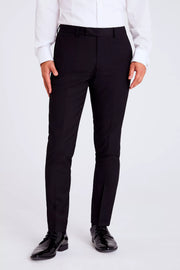 DR1190 Mens Dress Pants Skinny Fit Black GO