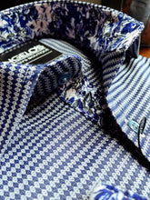 Load image into Gallery viewer, SC3107-8-Navy Extra Slim Fit Shirt - Angelo&#39;s Men Boutique
