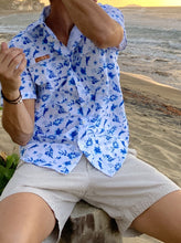 Load image into Gallery viewer, DD-14 Regular Fit Fish Shirt White

