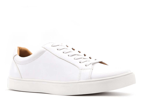 S-2011 White Sneakers - Angelo's Men Boutique