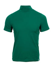 Load image into Gallery viewer, LCS905 Green Cotton Spandex Luxury Mock Tee
