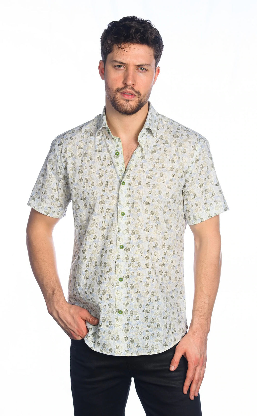 M-536-S ECRU Short sleeve