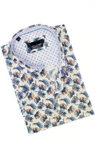 Load image into Gallery viewer, M-537-S White/Beige Short Sleeve
