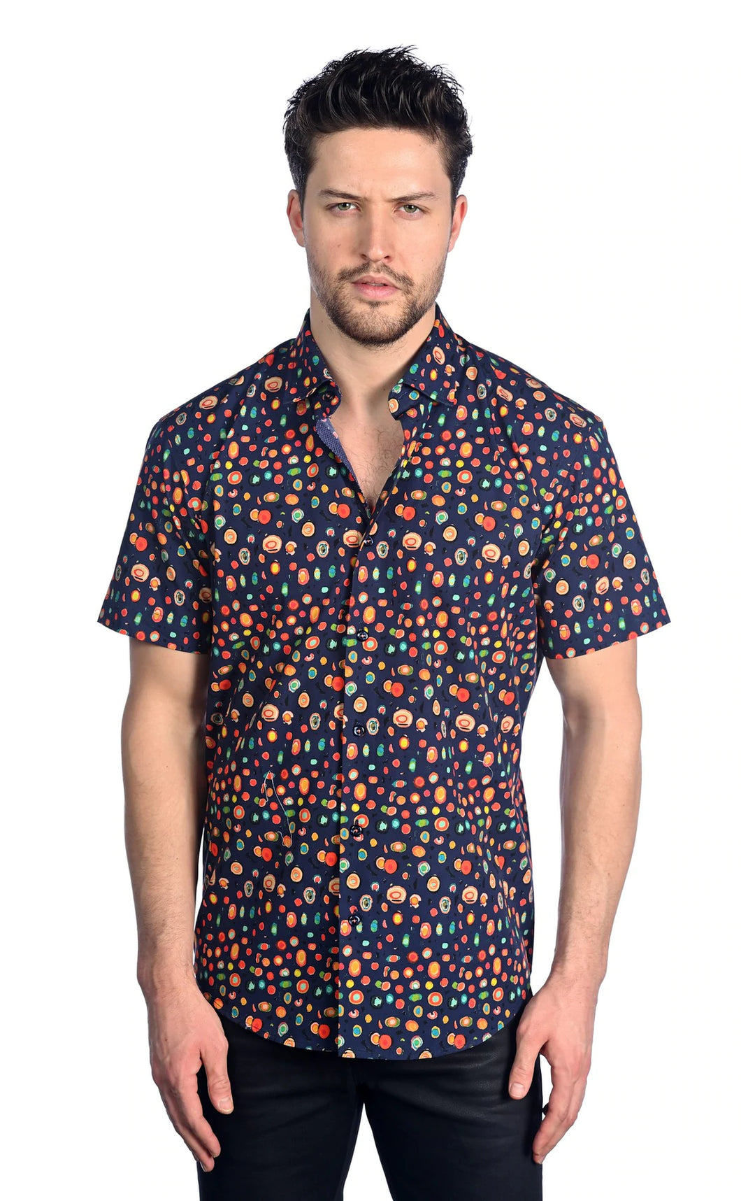 M582-S Navy Short Sleeve
