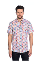 Load image into Gallery viewer, M620-S White/Multi Short Sleeve
