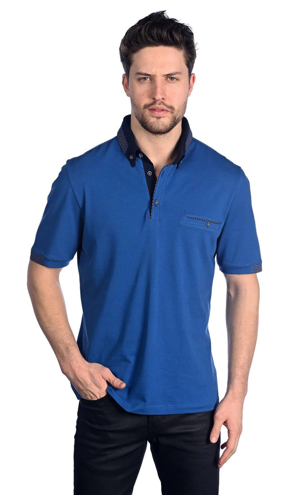 MZP-500 Indigo Polo