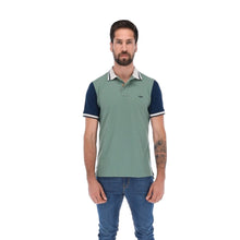 Load image into Gallery viewer, PLE-1817 Men&#39;s Solid Short Sleeve Polo Shirt Green
