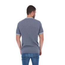 Load image into Gallery viewer, PLT-1825 Men&#39;s Solid Short Sleeve Polo Shirt Gray
