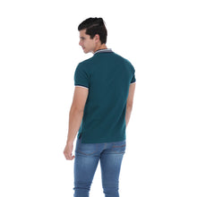 Load image into Gallery viewer, Polo Porto Blanco Básica Caballero Teal | PBASIC-07
