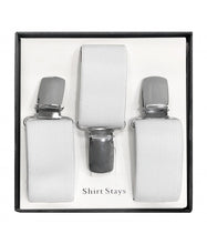 Load image into Gallery viewer, SS1 - A (White) 1 Pair of Shirt Stays
