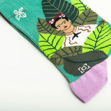 Load image into Gallery viewer, Frida Kahlo Self-Portrait Socks
