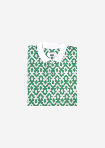 P-05 Green Italian Polo - Angelo's Men Boutique