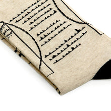 Load image into Gallery viewer, Leonardo Da Vinci, Vitruvian Man Socks Art Collection

