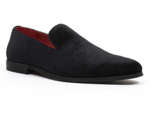 Load image into Gallery viewer, Black Velvet Loafer | C-351
