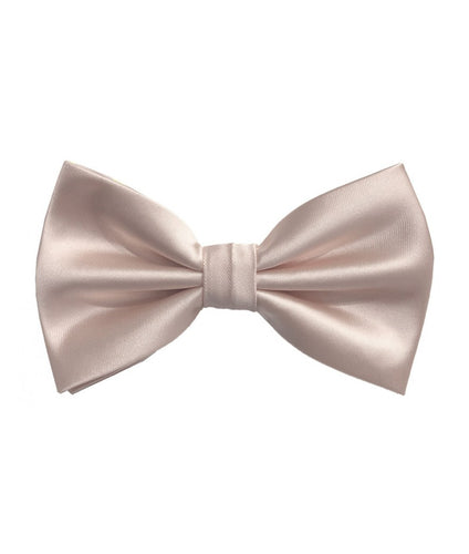 Light Blush Bow tie bt100-III - Angelo's Men Boutique