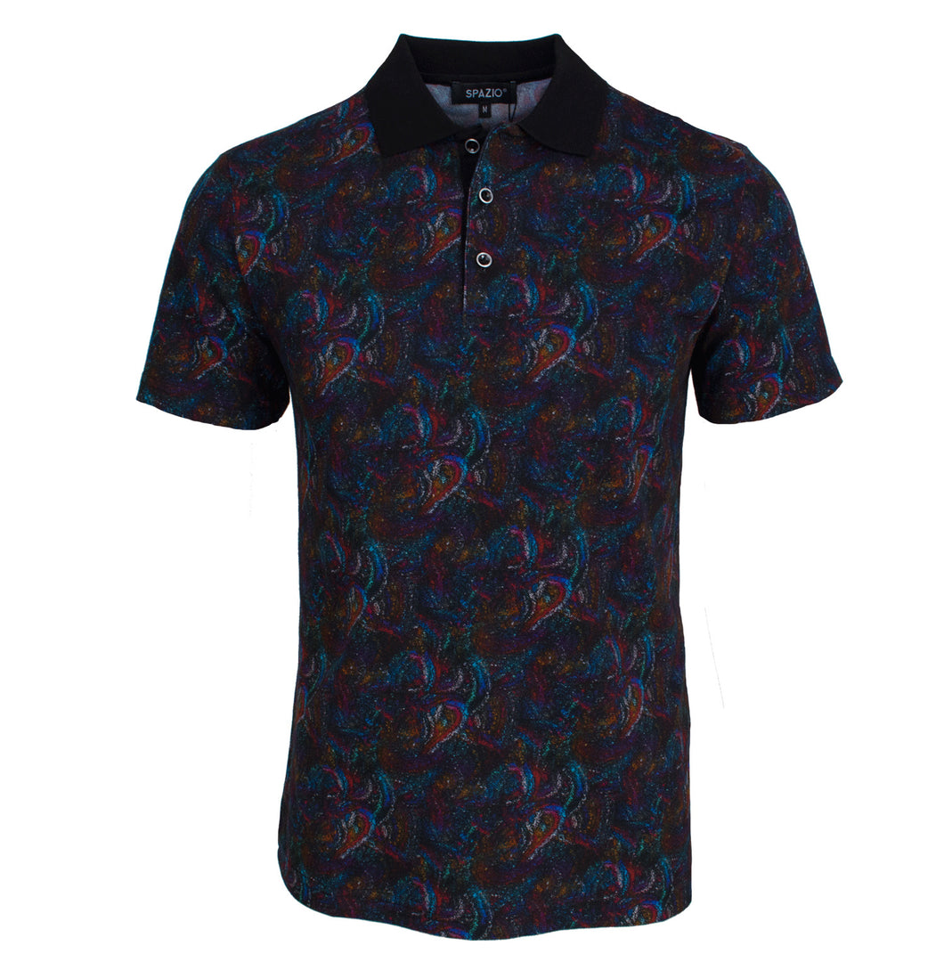 P-5032 Black Polo Modern Fit