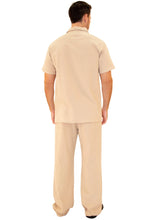 Load image into Gallery viewer, GZ1007 - Beige &#39;Ibiza&#39; Button Down Shirt
