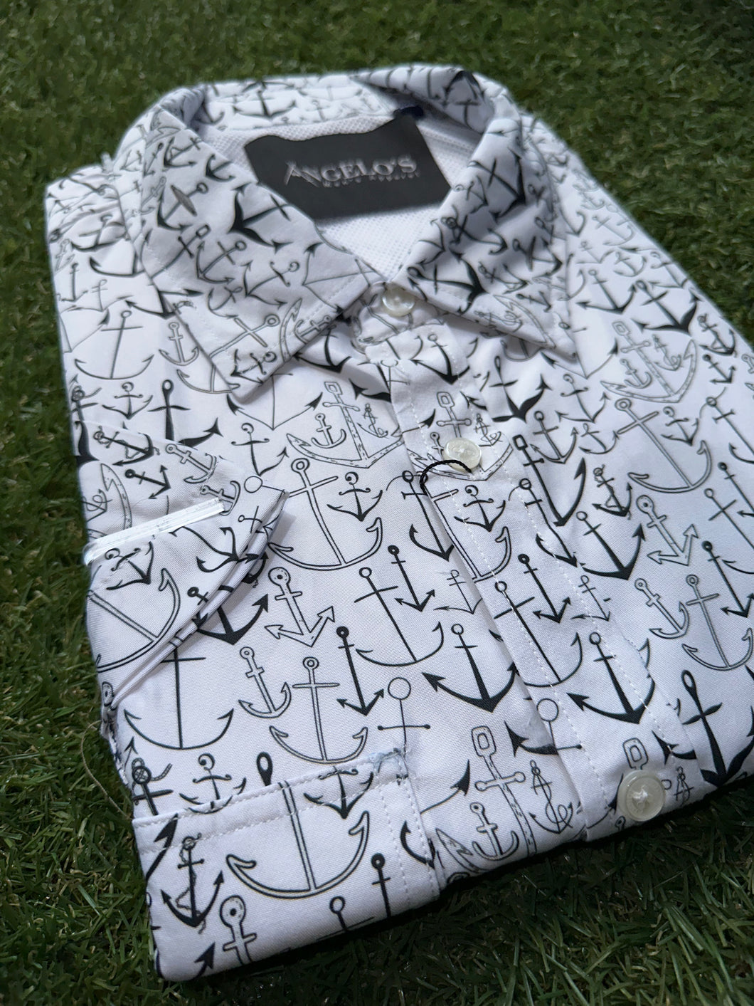 Multy Anchor Short Sleeve Shirt