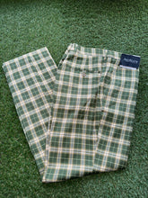 Load image into Gallery viewer, PL26 Green Plaid Pants
