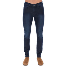 Load image into Gallery viewer, PJ-01 Men&#39;s Solid Premium Flex-Stretch Denim Jeans Dark Blue
