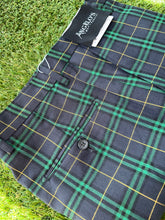 Load image into Gallery viewer, PL104 Navy/Green Plaid Pants
