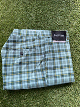 Load image into Gallery viewer, PL83 Mint Plaid Pants
