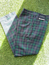 Load image into Gallery viewer, PL104 Navy/Green Plaid Pants
