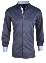 Load image into Gallery viewer, S-5144 Navy Modern Fit
