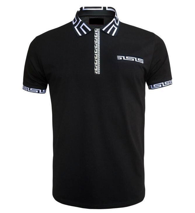 SCP-150-2 Black Slim Fit Polo