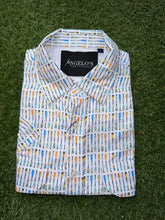 Load image into Gallery viewer, White Paddle Short Sleeve Shirt
