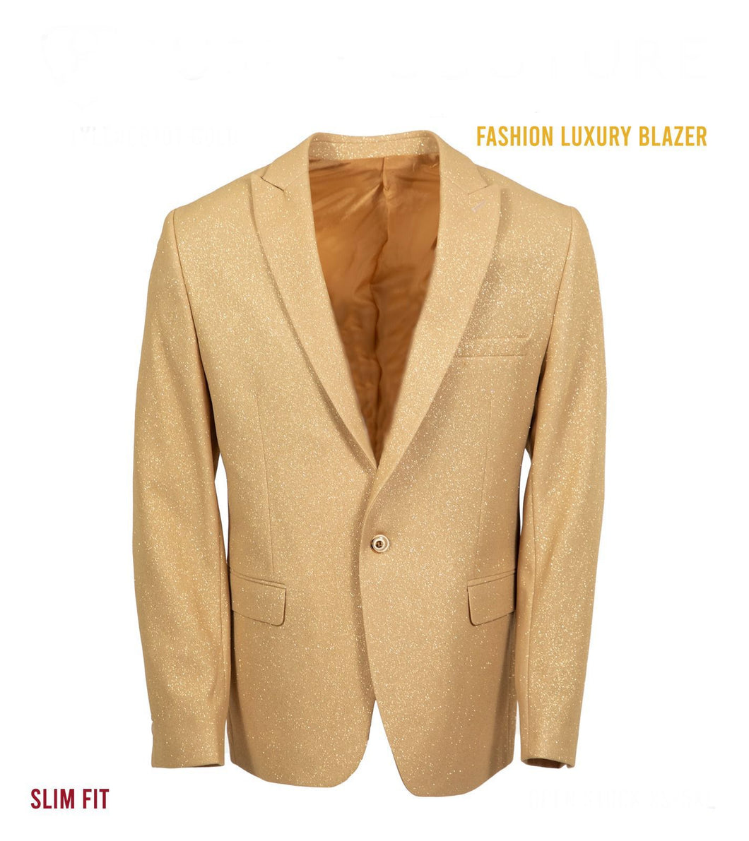 GB701 Gold Luxury Glitter  Blazer