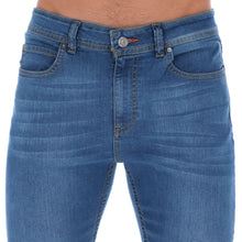 Load image into Gallery viewer, PJ-02 Men&#39;s Solid Premium Flex-Stretch Denim Jeans Blue
