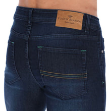 Load image into Gallery viewer, PJ-01 Men&#39;s Solid Premium Flex-Stretch Denim Jeans Dark Blue
